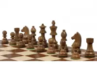 Szachy Turniejowe Timeless (German Knight) Staunton Gold nr 6